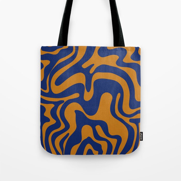 19 Abstract Swirl Shapes 220711 Valourine Digital Design Tote Bag