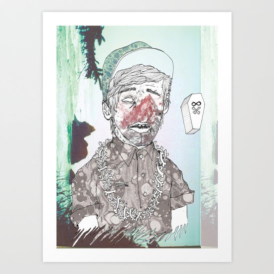 THE ETERNAL CHAMP Art Print