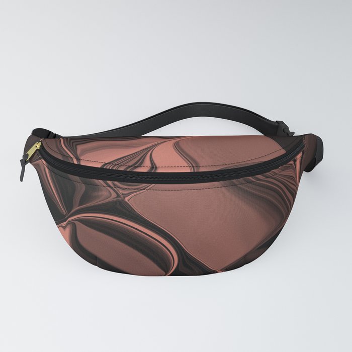 It’s Simple Walnut and Coral  Fanny Pack