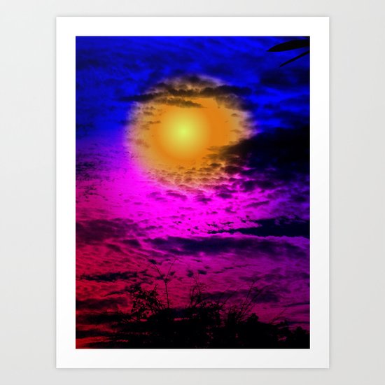 Sol Night Art Print