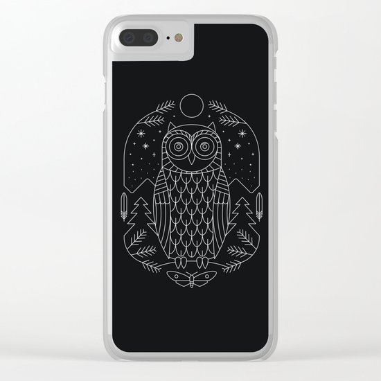 Night Life Clear iPhone Case