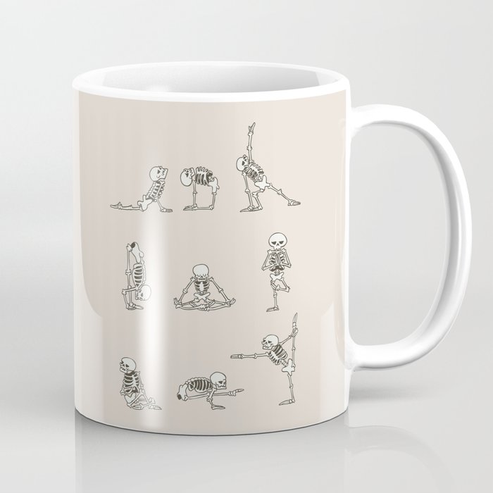 Skeleton Yoga Coffee Mug