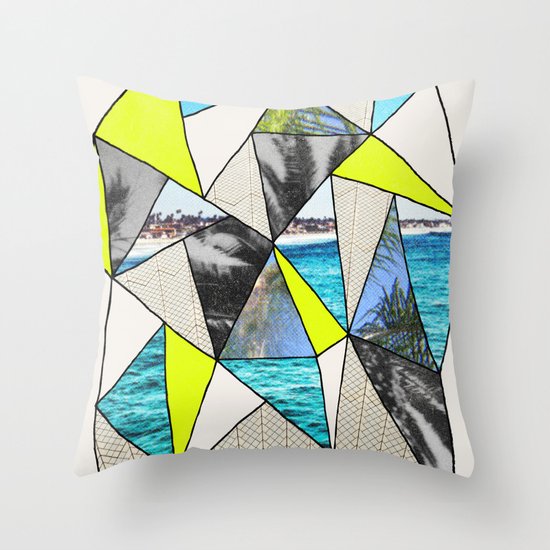 PALM POINT Throw Pillow