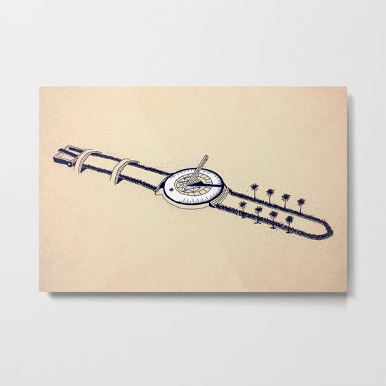 Time of Civilization Metal Print