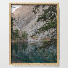 Grassi Lakes Trail | Canmore, Alberta | Landscape Photography Serving Tray