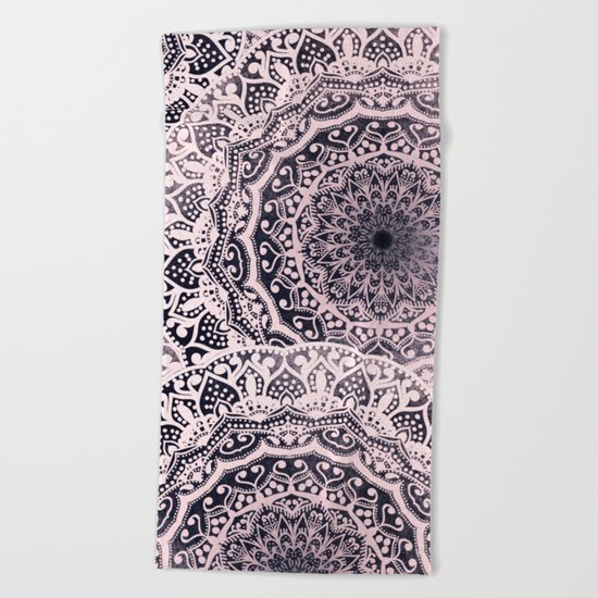 BOHOCHIC GIRL MANDALAS Beach Towel