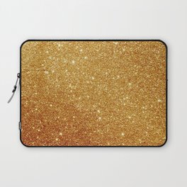 Rose Gold Glitter Pattern Laptop Sleeve