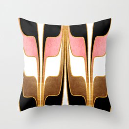 Blush and gold throw pillows 2025