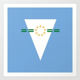 flag of Formosa (argentina) Art Print