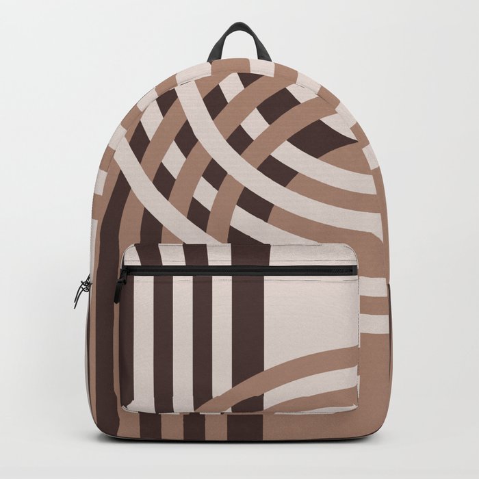 Chocolate + Cocoa Arches Composition Backpack