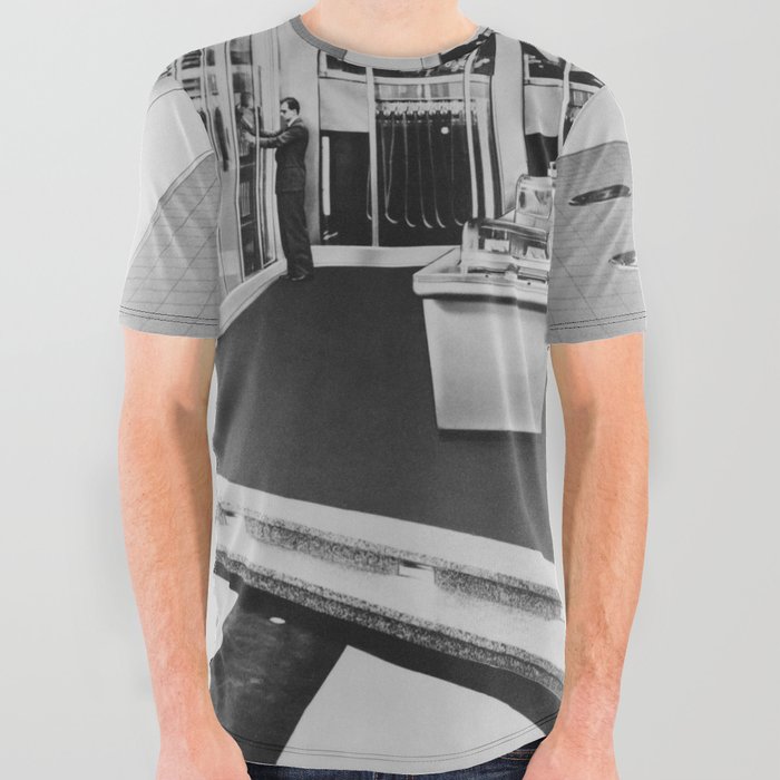 MAINFRAME COMPUTER All Over Graphic Tee