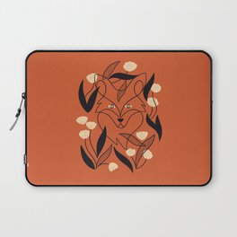 Floral Fox Laptop Sleeve