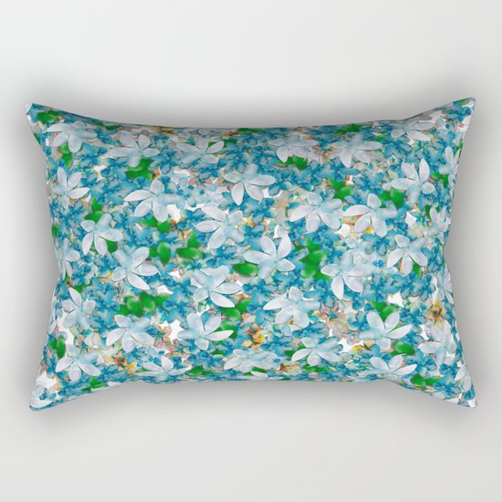Florals for All, Spring Rectangular Pillow