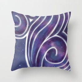 Painting On Stars Throw Pillow