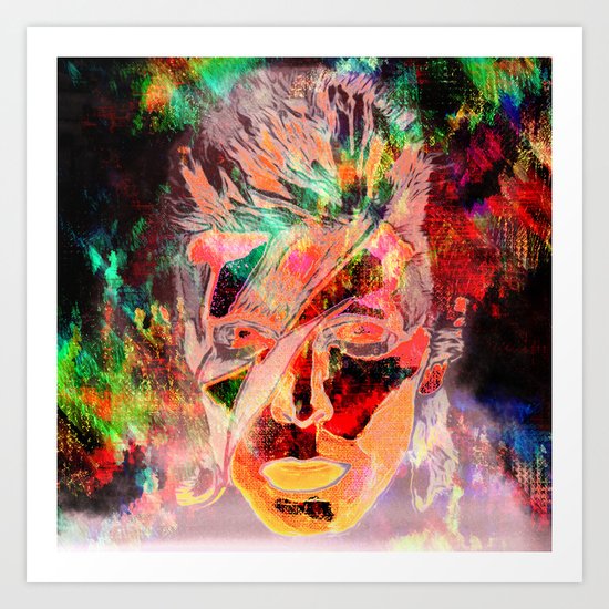 Bowie Art Print
