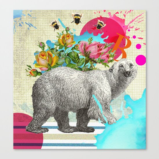 Polar Dance 2 Canvas Print
