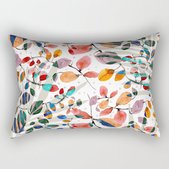 Plants abstratc Rectangular Pillow