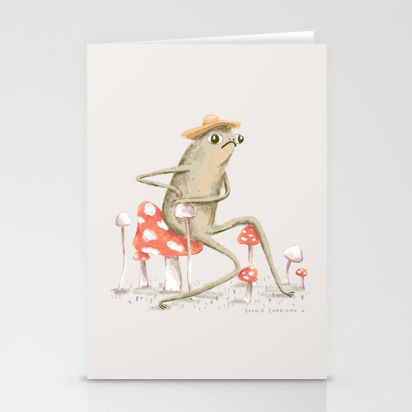 Awkward Toad Stationery Cards