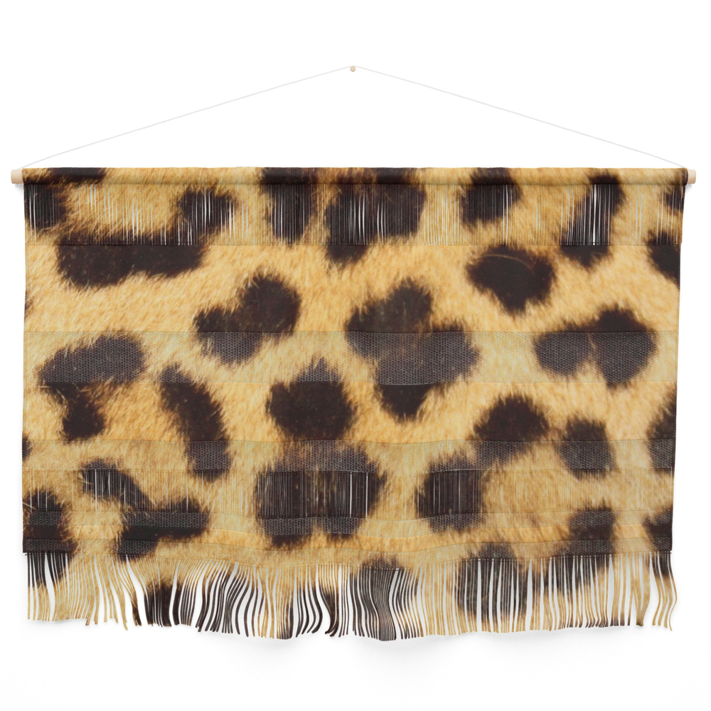 Leopard Pattern Wall Hanging by colorandpatterns