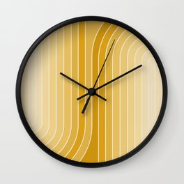 Gradient Curvature VII Wall Clock