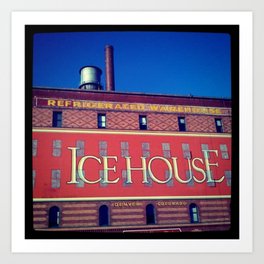 The Icehouse Art Print