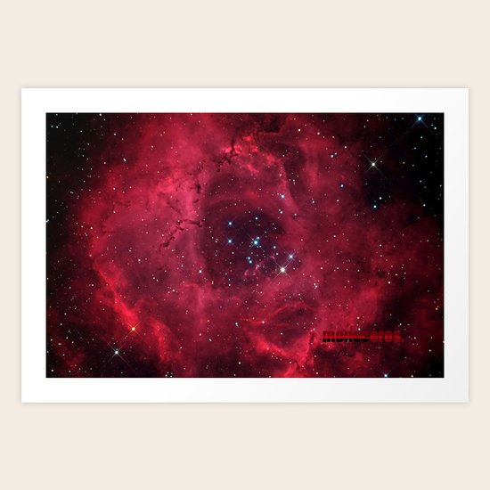 ROSETTA - NEBULA. Art Print