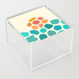 Minimalist sunset stones composition 4 Acrylic Box