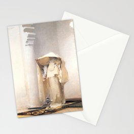 Fumée d'Ambre Gris - Smoke of Ambergris by John Singer Sargent Stationery Card
