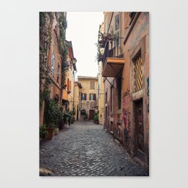 Streets of Italy Canvas Print
