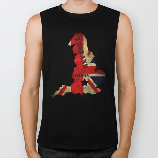 ENGLAND Biker Tank