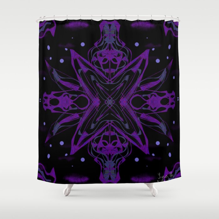 Shadowflake Shower Curtain