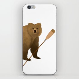 Bear Rowing iPhone Skin
