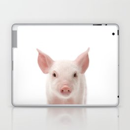 Baby Pig, Farm Animals, Art for Kids, Baby Animals Art Print By Synplus Laptop Skin