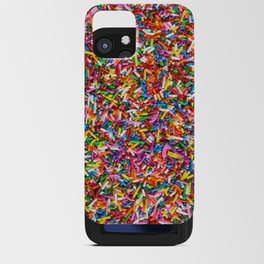 Rainbow Sprinkles Sweet Candy Colorful iPhone Card Case