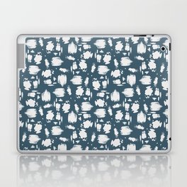 Many Brushstrokes Blue Laptop & iPad Skin