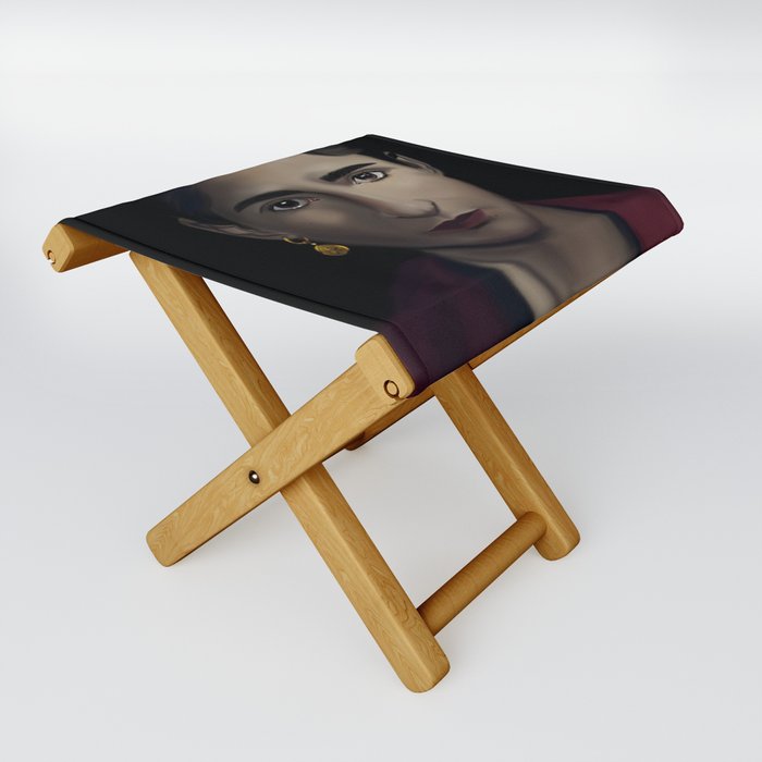 Black girl magic Folding Stool