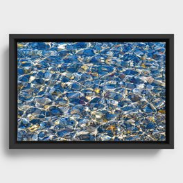 Mosaics Framed Canvas