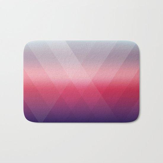 Fading Geometry Bath Mat