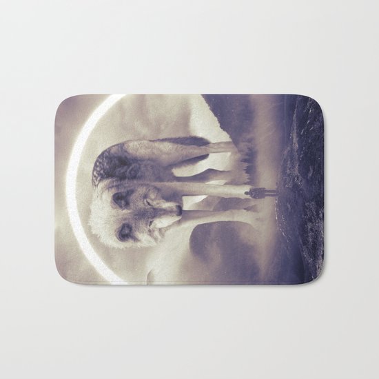 aegis II | wolf Bath Mat