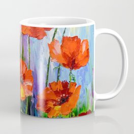 Blooming poppies Coffee Mug