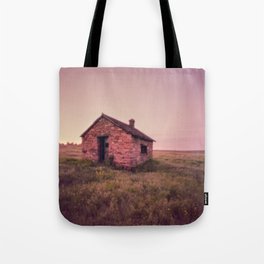 Abandoned Stone House on The Prairie Tote Bag