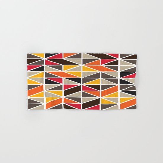 African Tribal Pattern No. 3 Hand & Bath Towel
