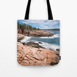 Acadia National Park - Thunder Hole Tote Bag
