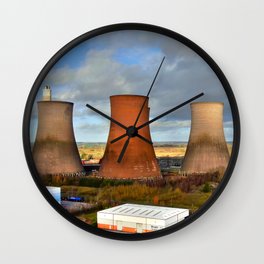 Rugeley Power Station Wall Clock