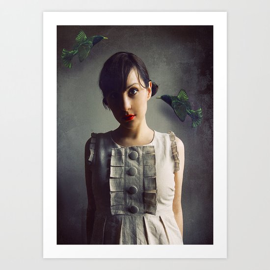Listen Art Print