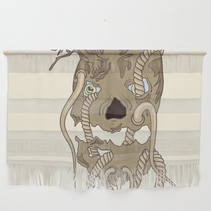 Dead Living by Tree Wall Hanging
