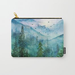 Spring Mountainscape Carry-All Pouch
