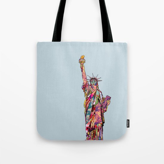 the french gift: statue of liberty Tote Bag