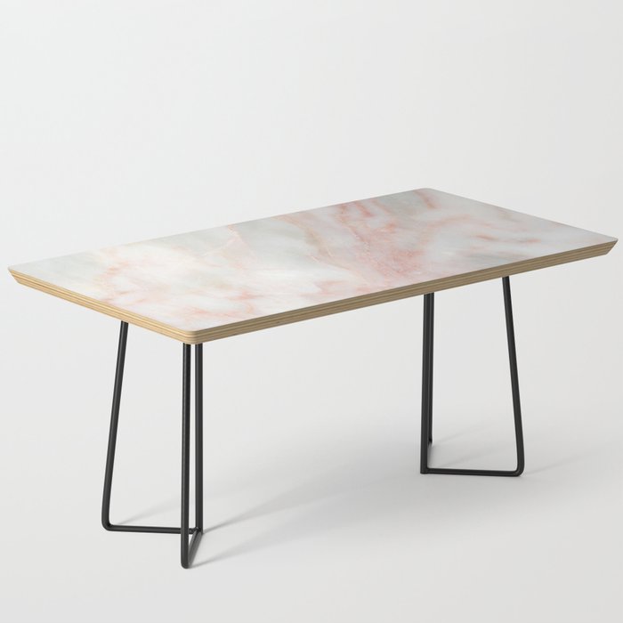 Softest blush pink marble Coffee Table