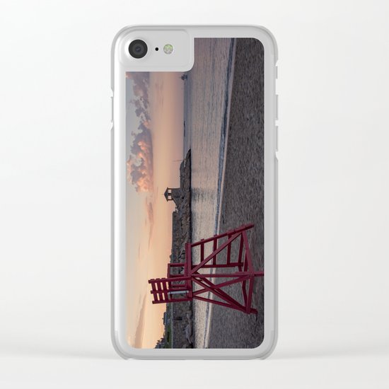 Front Beach After Hours Clear iPhone Case